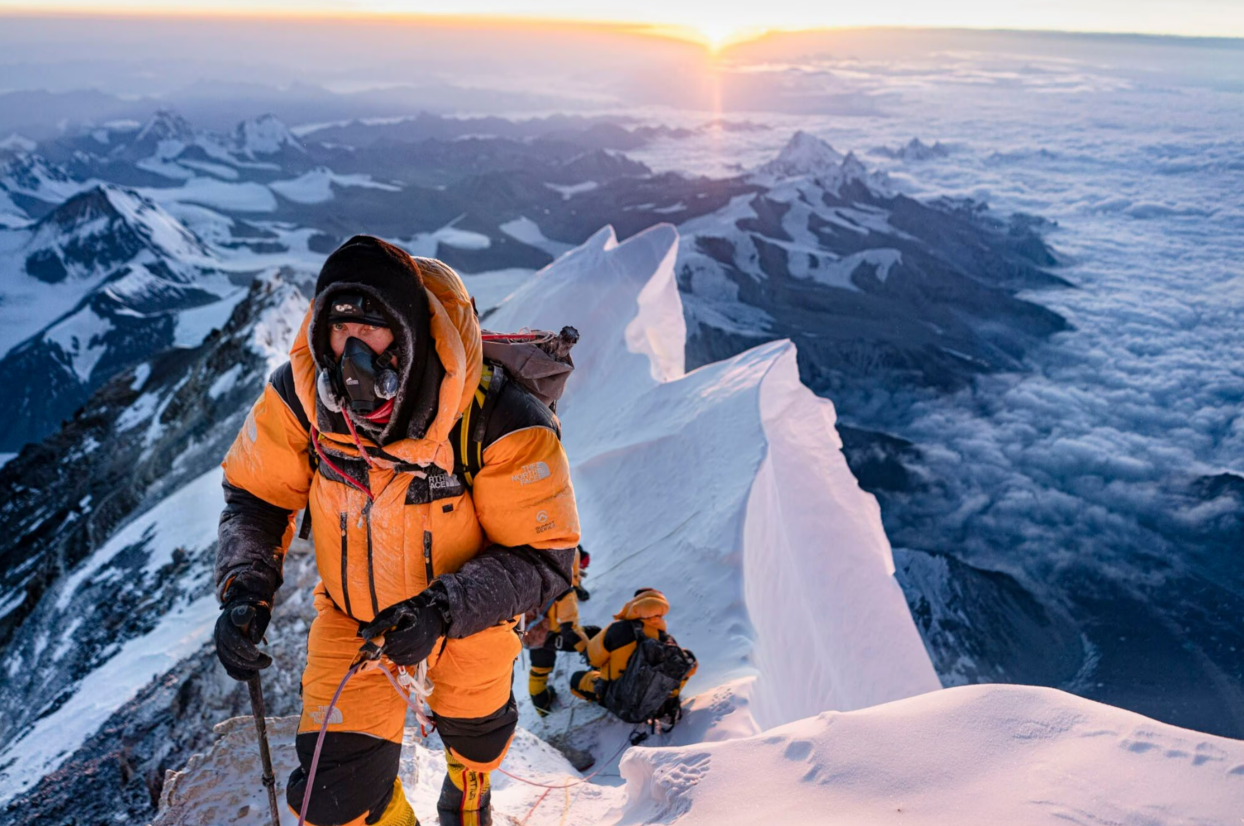Mount Everest's North Face